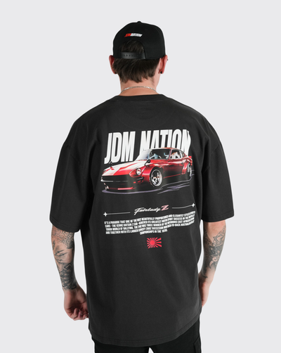 JDM Nation 240Z Faded Oversized Tee