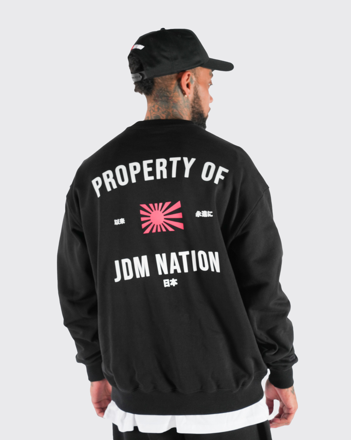 Property of heavy weight Crewneck