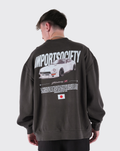240Z oversized faded Crewneck