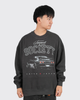 R32 Vintage oversized faded Crewneck