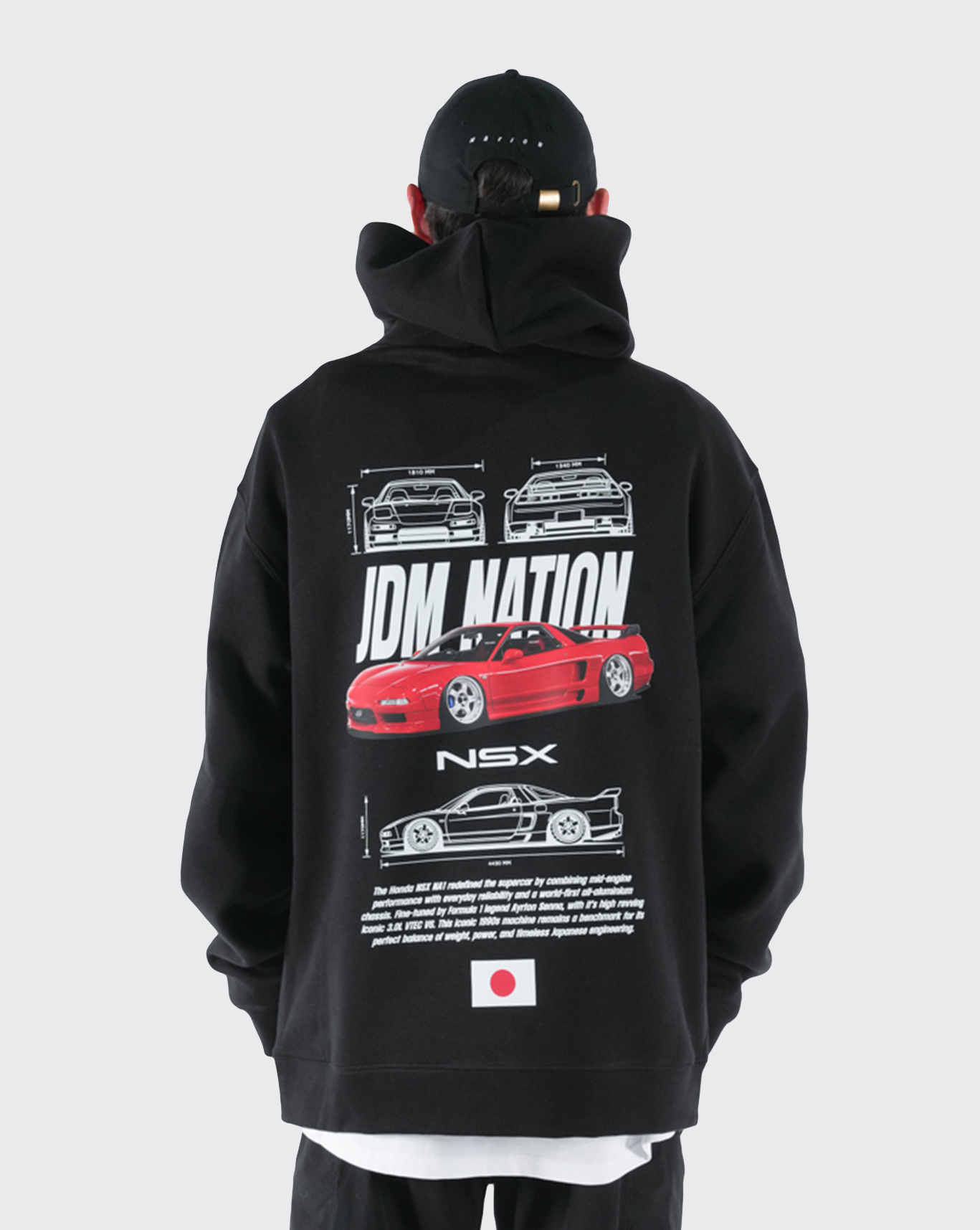 NSX outline hoody